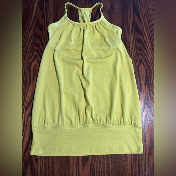 Lululemon No Limits sports bra Tank top women’s 6 lime green‎ neon - Picture 8 of 14